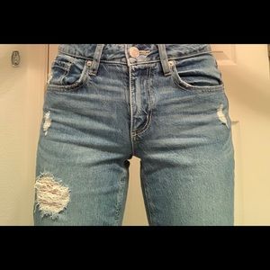 ripped boyfriend jeans